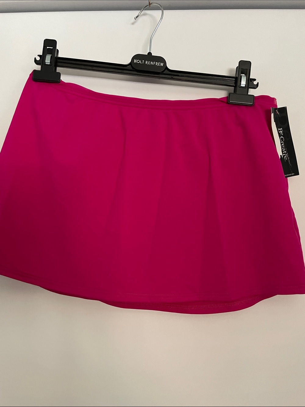 Be Creative Hot Pink Swim Skirt Coverup